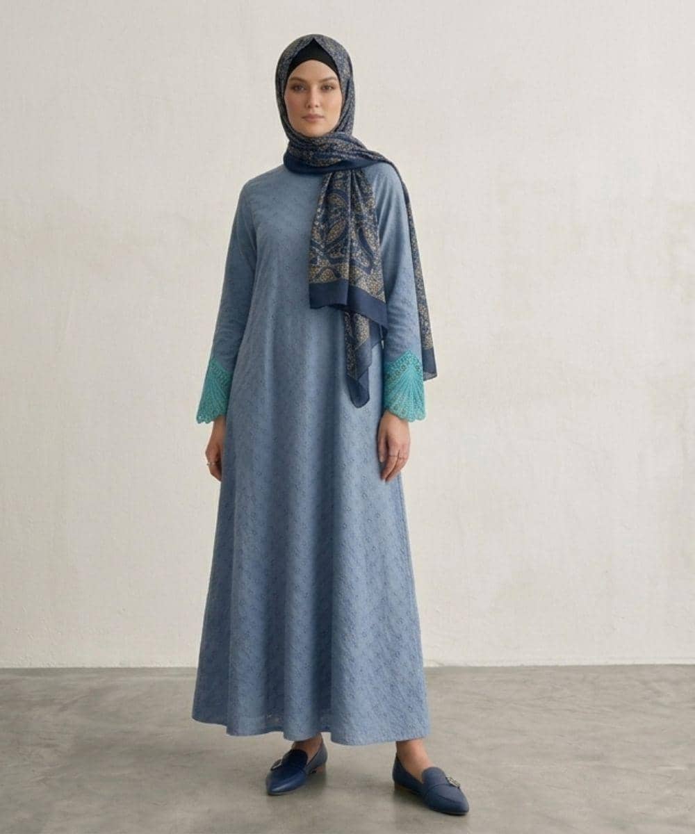 Cara Mix and Match Gamis Katbol untuk Lebaran Tahun Ini