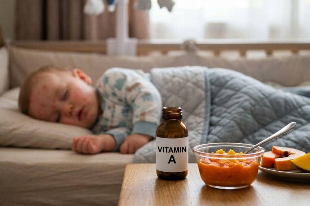  Pentingnya Vitamin A untuk Anak yang Kena Campak, Bantu Pemulihan