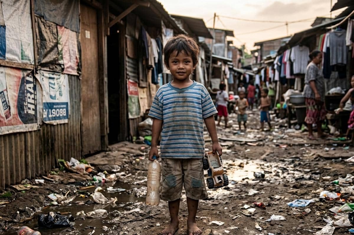 Kisah Fikri, Bocah 4 Tahun Asal Sumedang jadi Pemulung di Jakarta