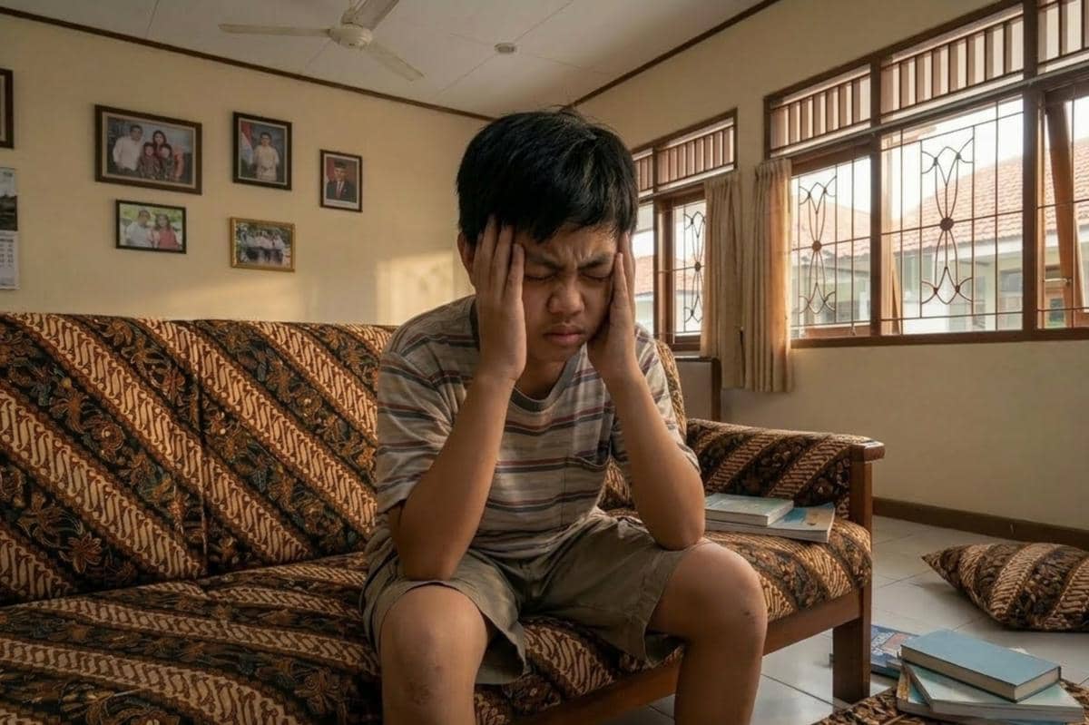 anak sedang mengalami Brainrot