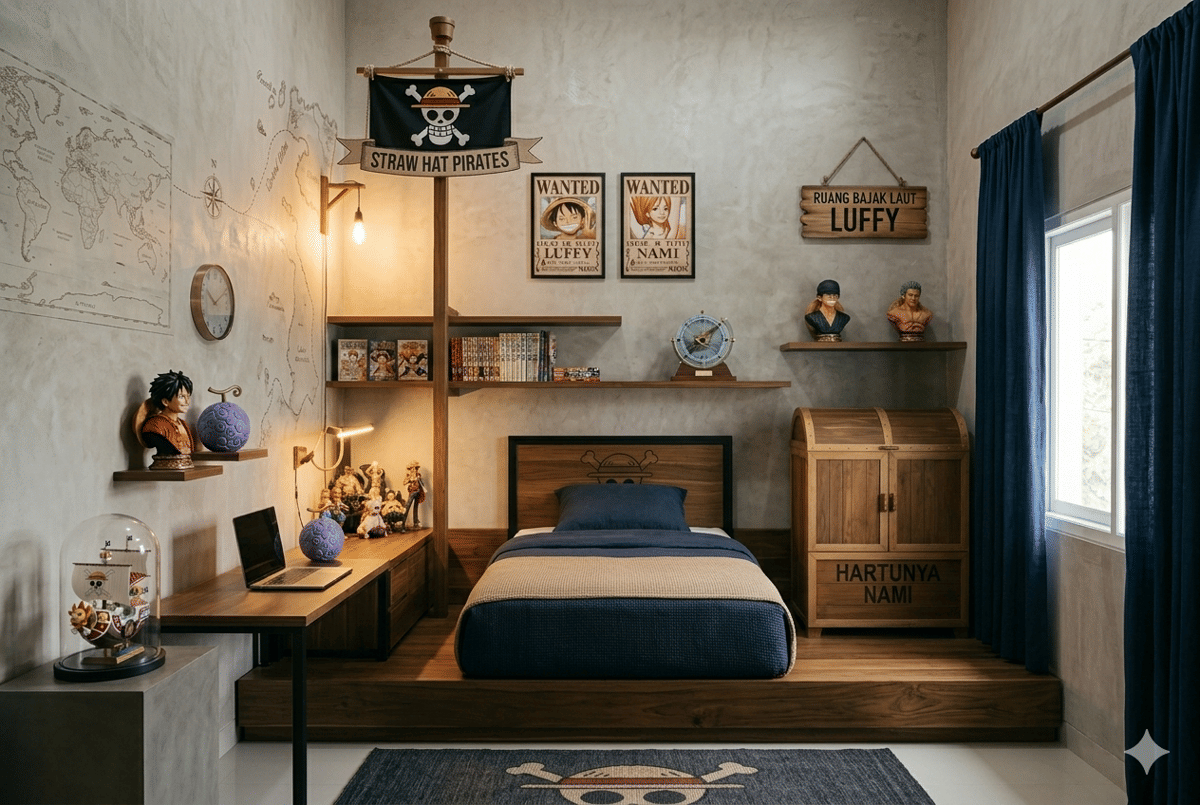 Kamar Bertema Bajak Laut ala One Piece (5).png