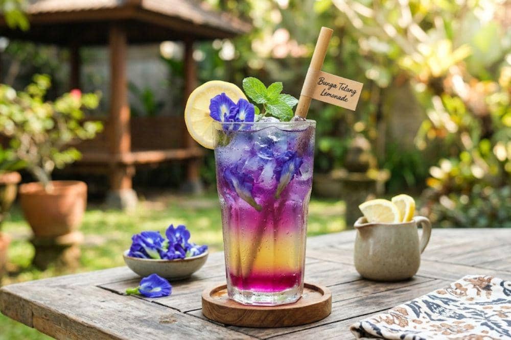 7 Kumpulan Resep Olahan Bunga Telang, Minuman hingga Hidangan Unik
