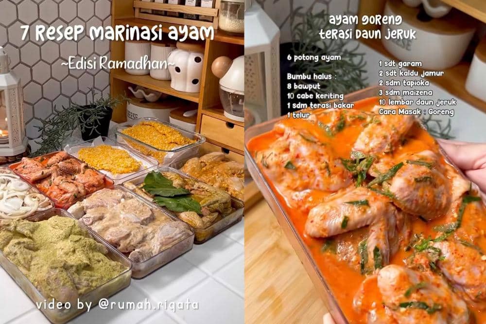 7 Resep Marinasi Ayam untuk Menu Buka Puasa, Lezat dan Gurih