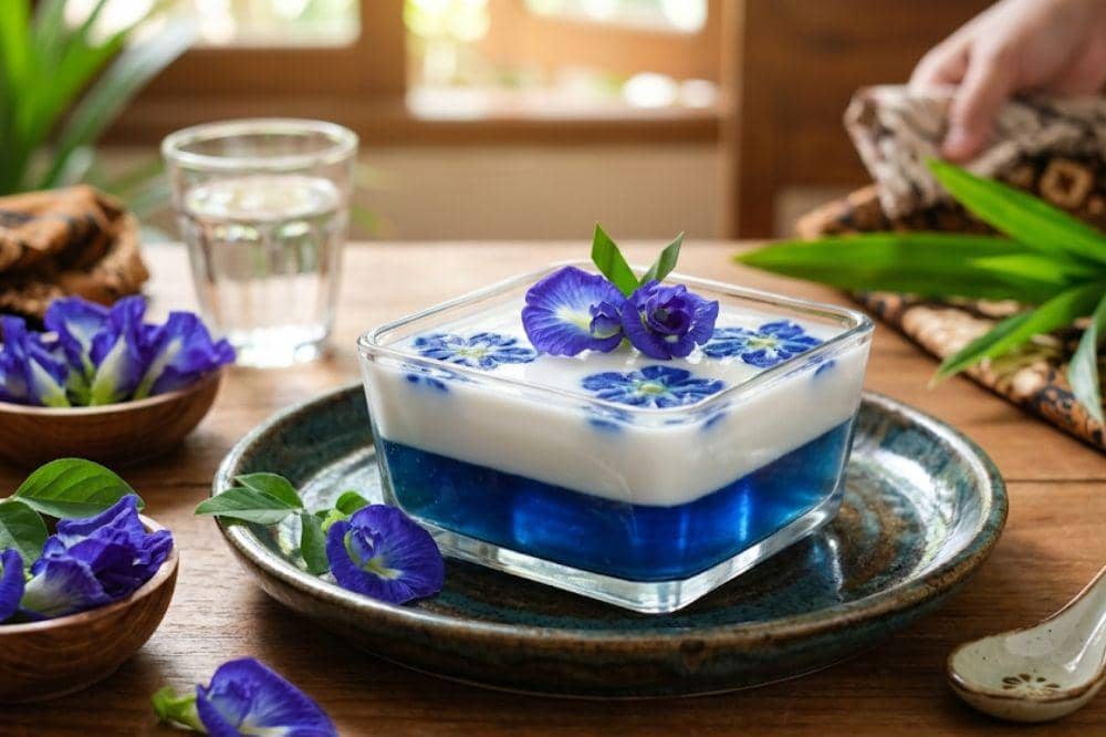 7 Kumpulan Resep Olahan Bunga Telang, Minuman hingga Hidangan Unik