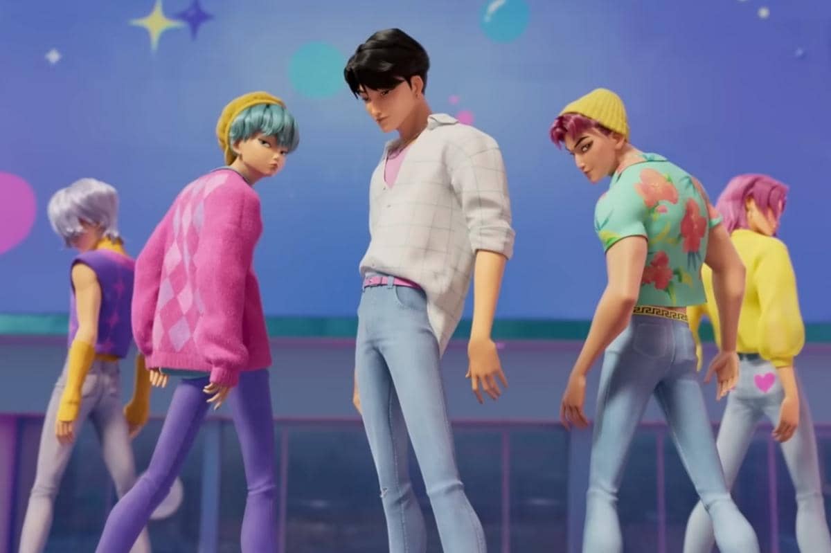 cuplikan film KPop Demon Hunters