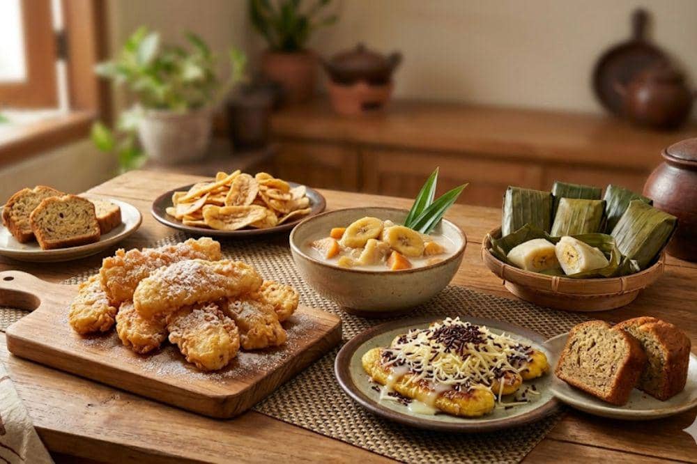 8 Olahan Pisang yang Lezat dan Mudah Dibuat di Rumah