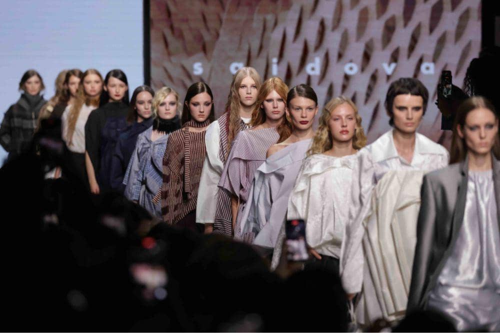 Saidova at Moscow Fashion Week