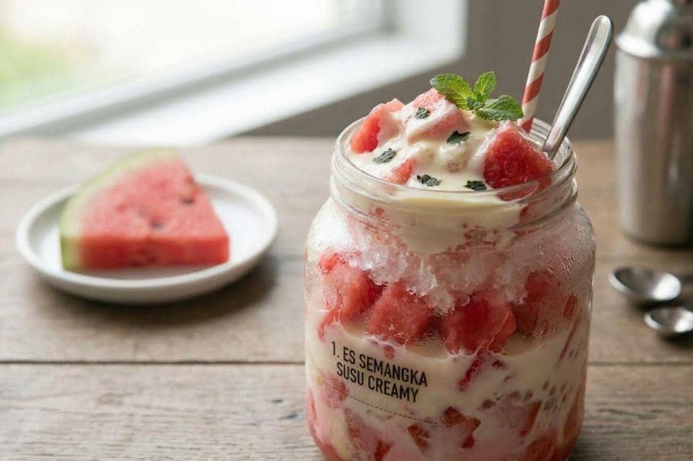 7 Resep Es Semangka Segar, Praktis Dibuat di Rumah dan Jadi Andalan