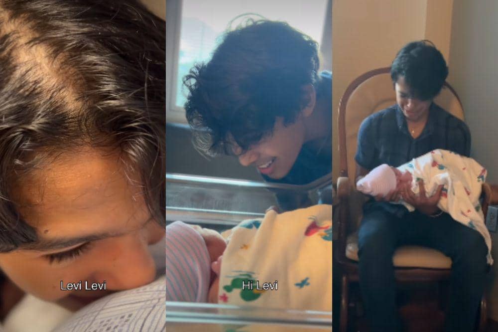 Hangat Banget! Momen Anak Remaja Jadi Kakak yang Penuh Kasih