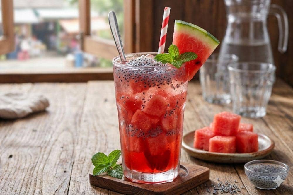 7 Resep Es Semangka Segar, Praktis Dibuat di Rumah dan Jadi Andalan