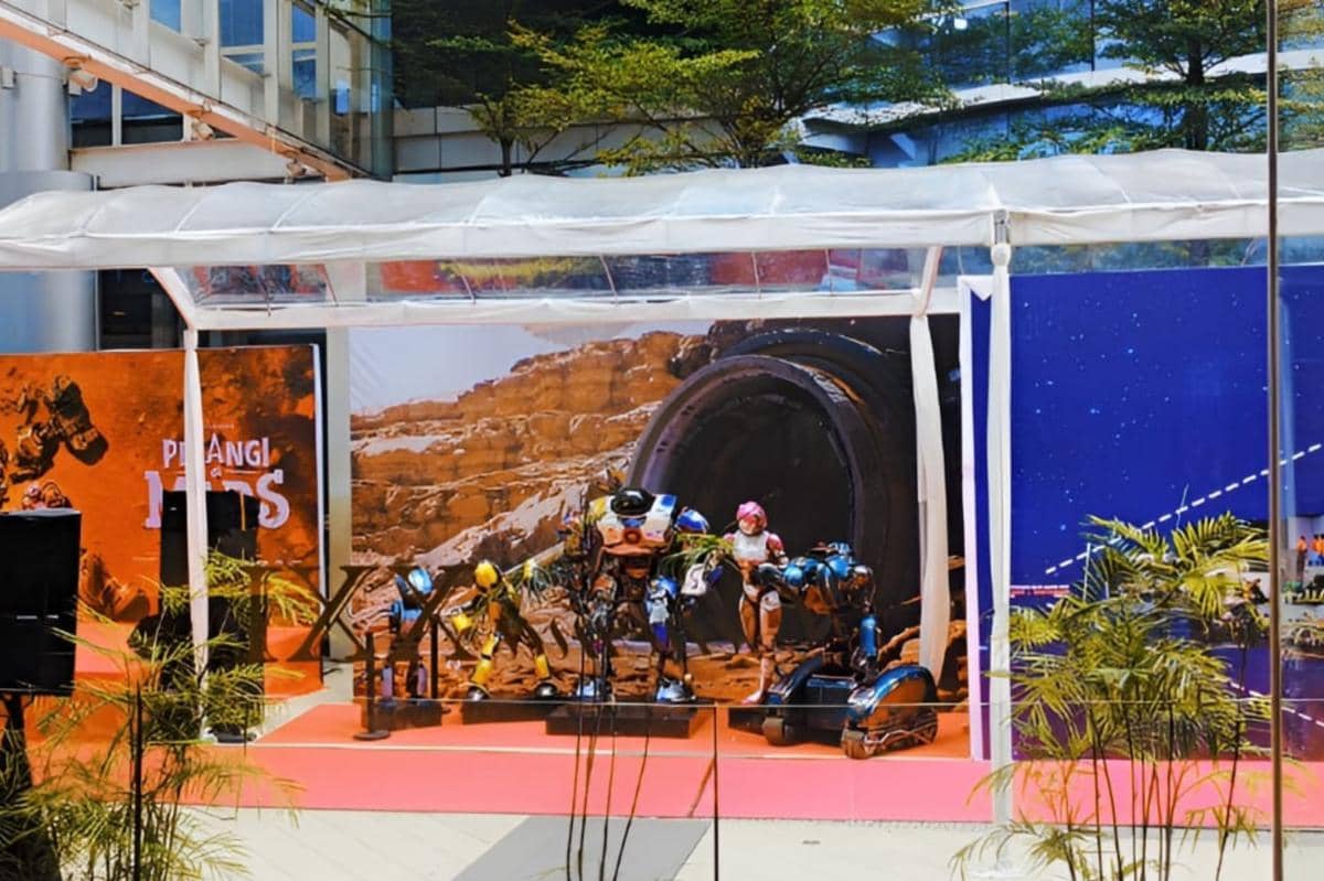 lokasi Gala Premiere film Pelangi di Mars