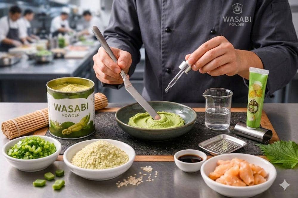 3 Cara Membuat Wasabi untuk Pelengkap Sushi dan Sashimi