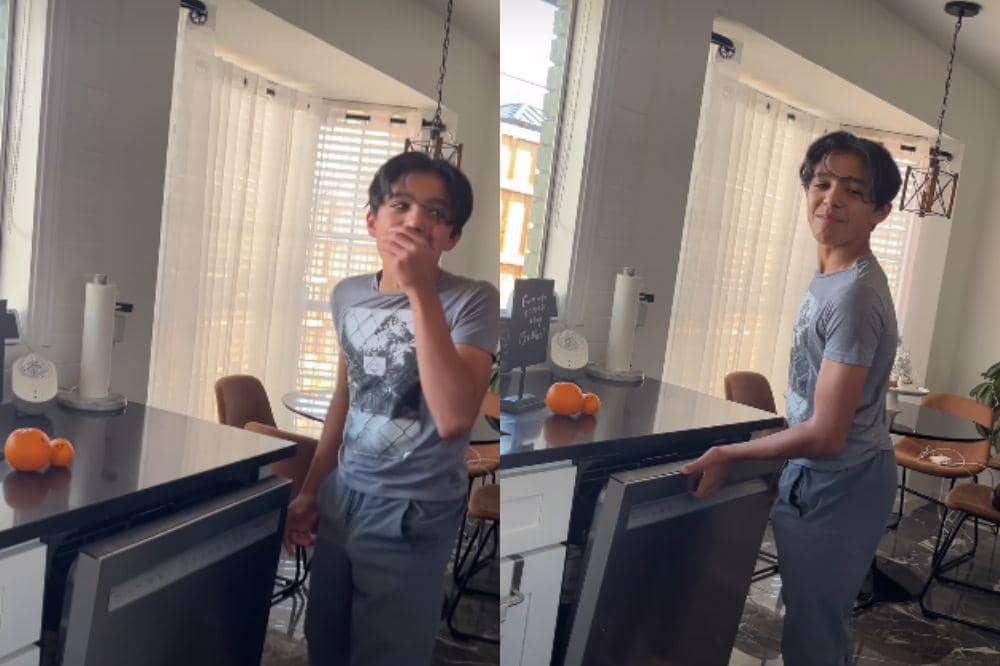 mama bagikan anak remaja punya adik laki-laki