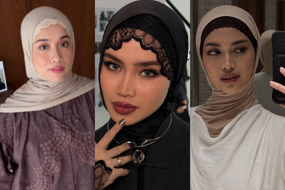 Inspirasi Gaya Ciput Renda Jadul Selebriti, Sedang Tren Lagi!