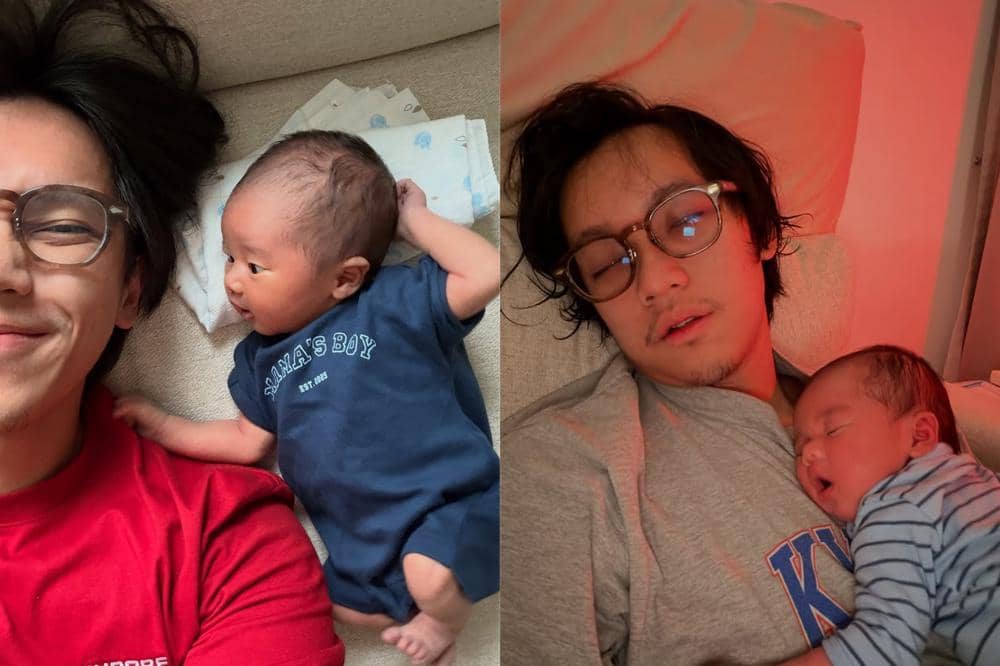 7 Potret Brandon Salim Mengasuh Anaknya, Telaten Jadi Papa Baru!