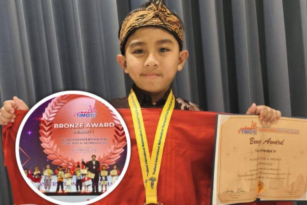Cerita Azka, Siswa SD Asal Bekasi yang Jadi Juara Matematika Internasional