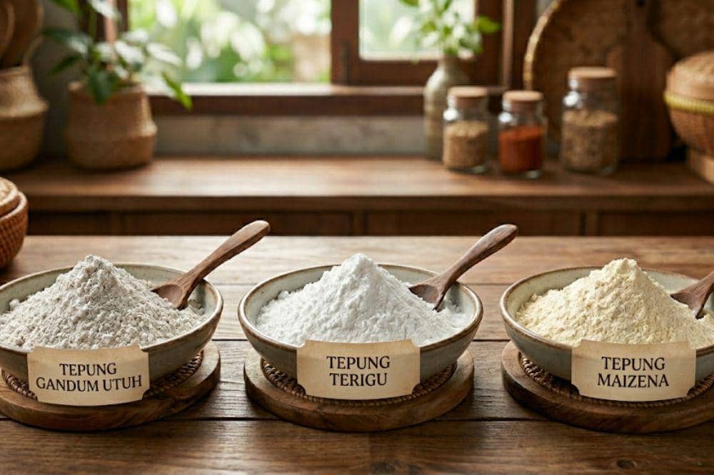 5 Perbedaan Tepung Maizena, Sagu, dan Tapioka yang Sering Tertukar