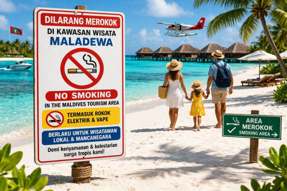 Maladewa Larang Rokok bagi Gen Z ke Atas, Ini 6 Alasan Utamanya!