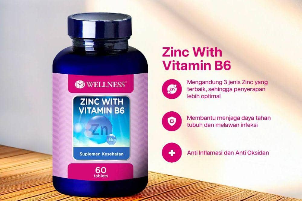 5 Rekomendasi Vitamin Zinc Terbaik untuk Imunitas dan Kulit Sehat