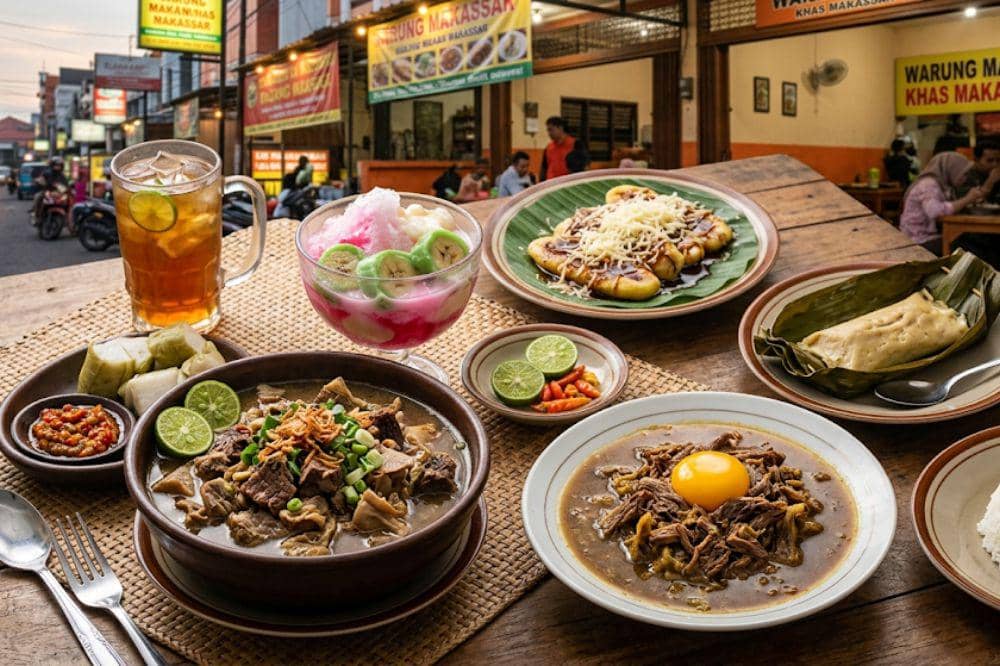 7 Makanan Khas Makassar, Terkenal Enak dan Bikin Nagih