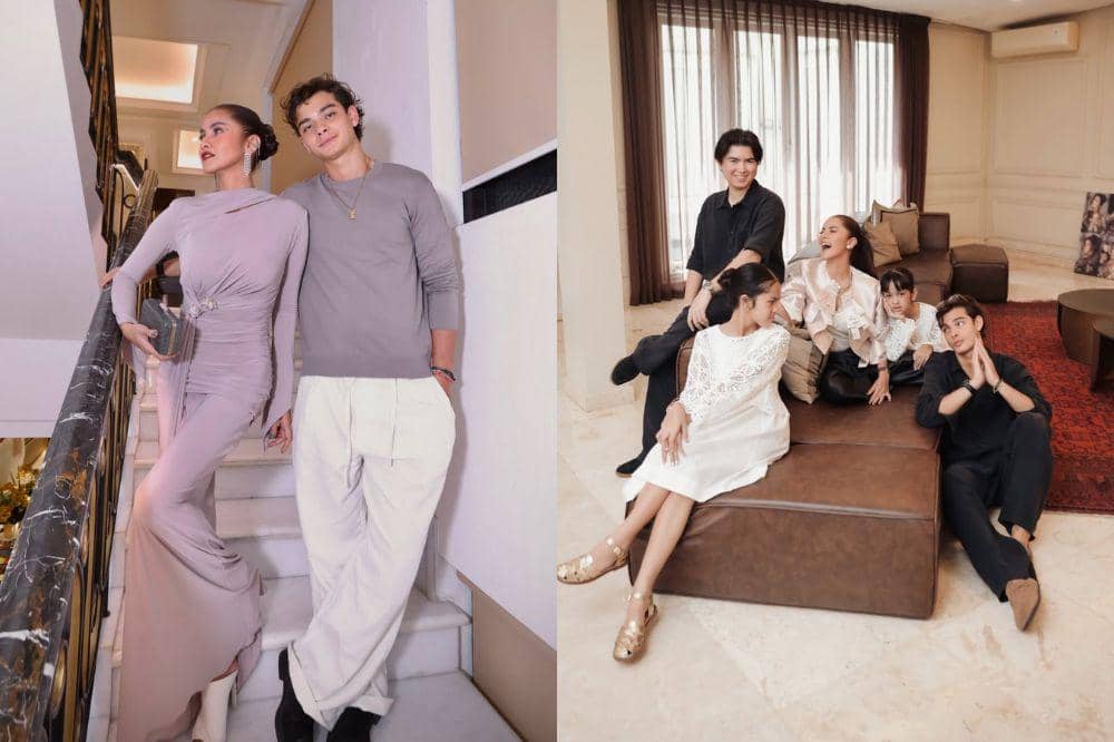 7 Foto Olla Ramlan dan Tristan Molina Rayakan Lebaran Bareng