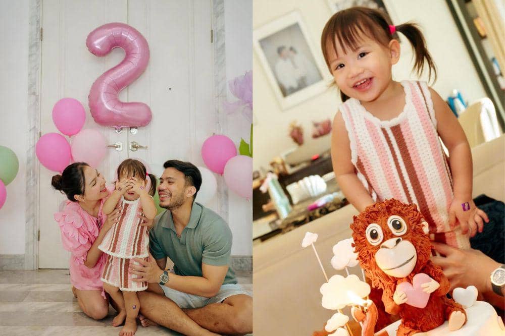 7 Potret Kyarra Anak Jessica Mila Ulang Tahun Ke-2, Makin Menggemaskan