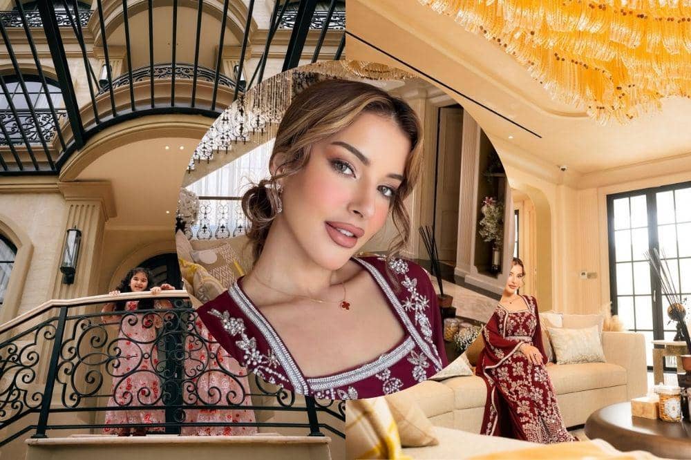 7 Spot Foto Lebaran Tasya Farasya di Rumah Baru