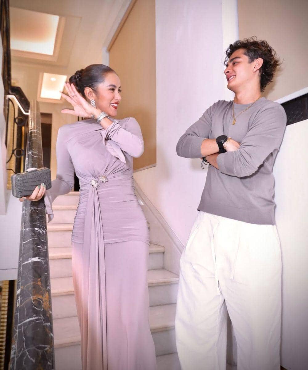 7 Foto Olla Ramlan dan Tristan Molina Rayakan Lebaran Bareng 6