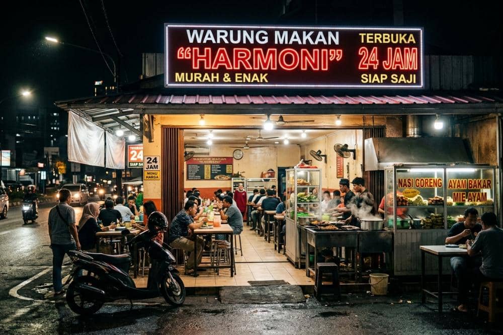 5 Tempat Makan 24 Jam di Tangerang Selatan, Nyaman dan Murah