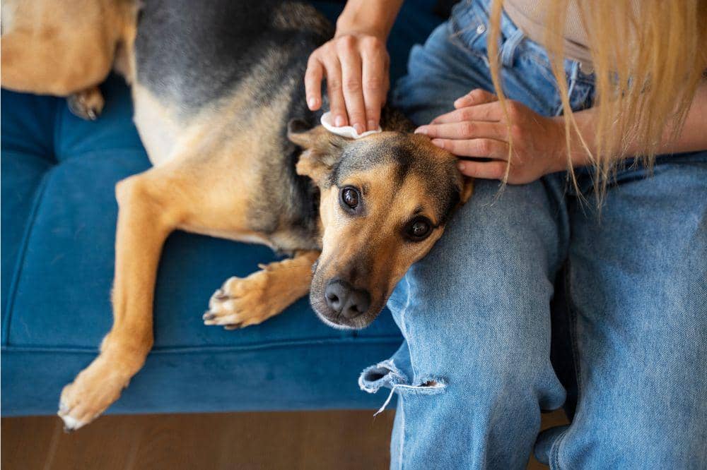 8 Penyebab Bulu Anjing Rontok