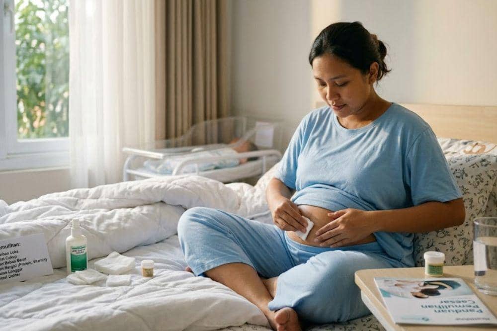 Berapa Lama Jahitan Caesar akan Sembuh dan Cara Merawatnya