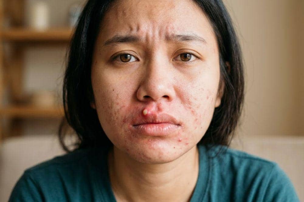 Sering Muncul Jerawat di Bibir? Ternyata Ini Penyebab dan Solusinya!