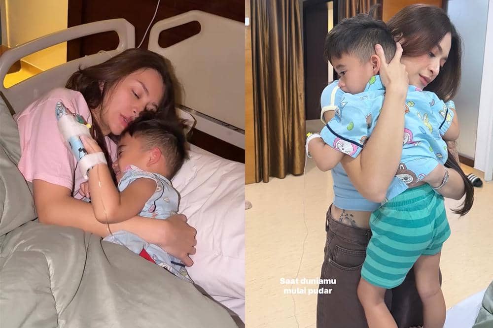 Adzam Anak Nathalie Holscher Dirawat di RS, Alami Demam hingga Diare