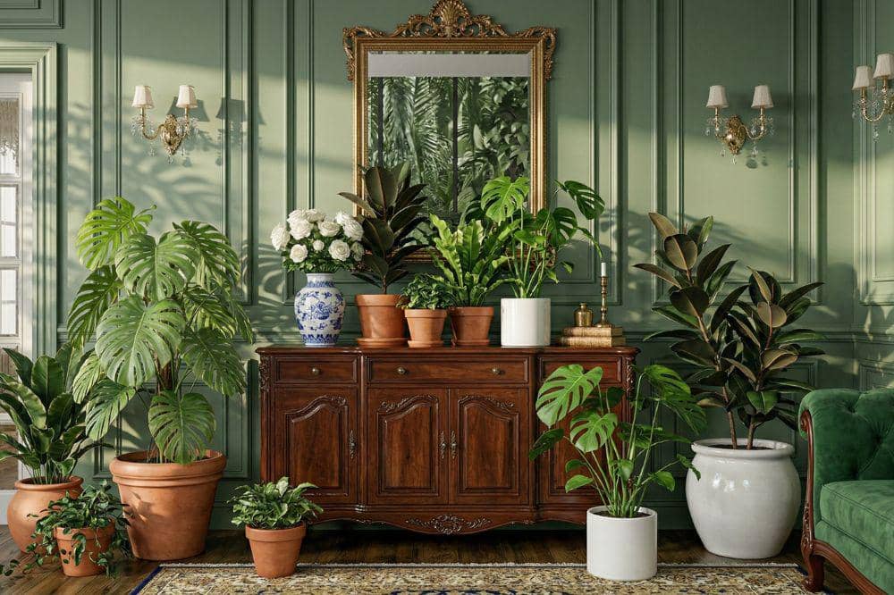 10 Ide Cat Tembok Warna Hijau Sage untuk Ruang Tamu 9