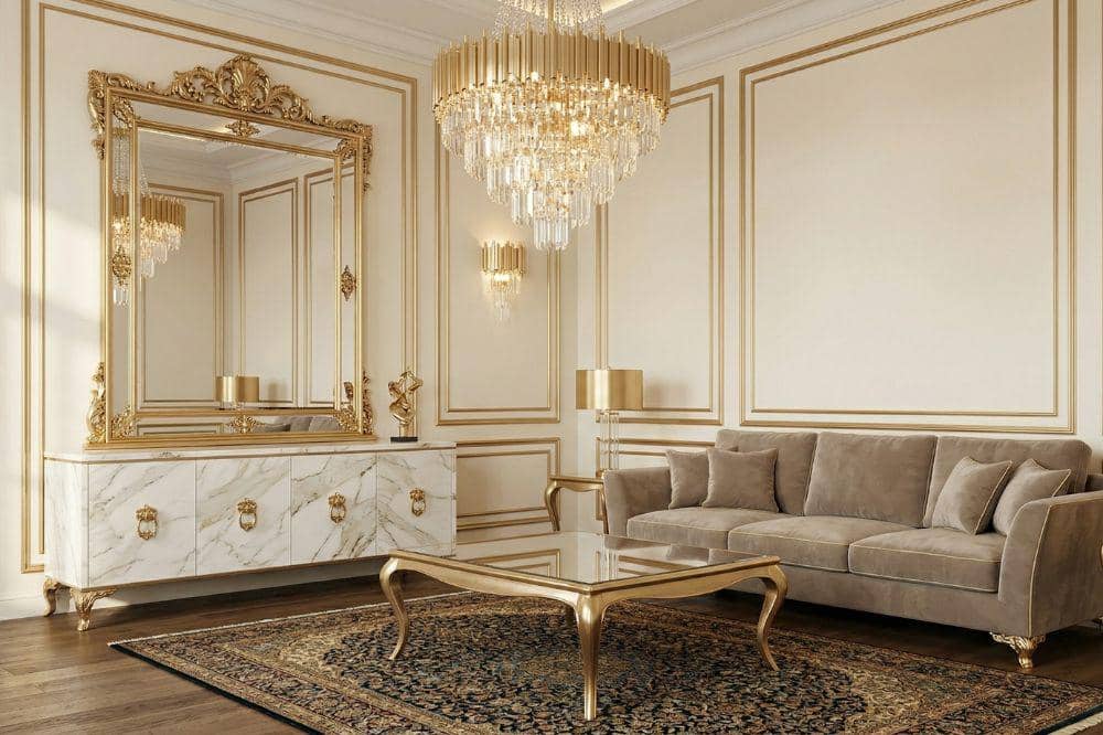 10 Ide Cat Tembok Warna Putih Gading untuk Ruang Tamu 2