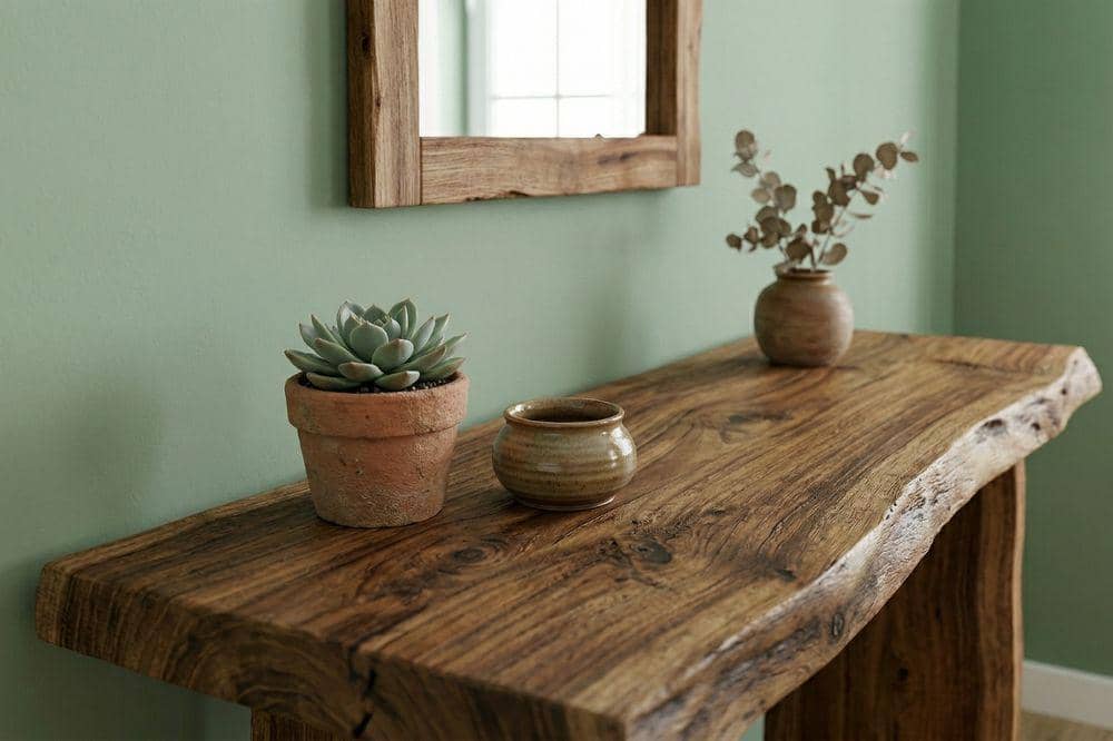 10 Ide Cat Tembok Warna Hijau Sage untuk Ruang Tamu 2