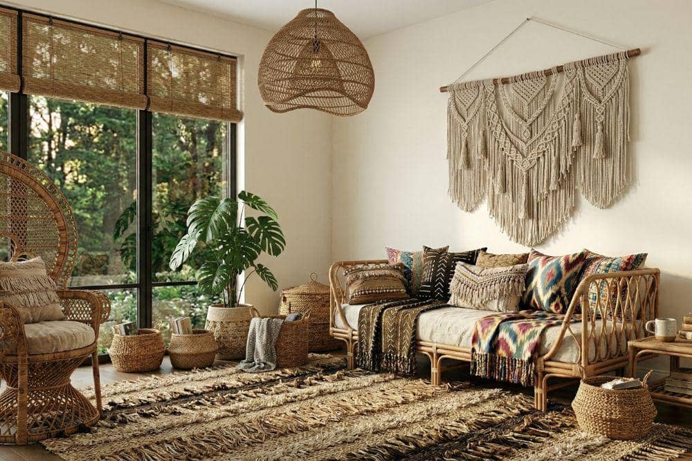 10 Ide Cat Tembok Warna Putih Gading untuk Ruang Tamu 6