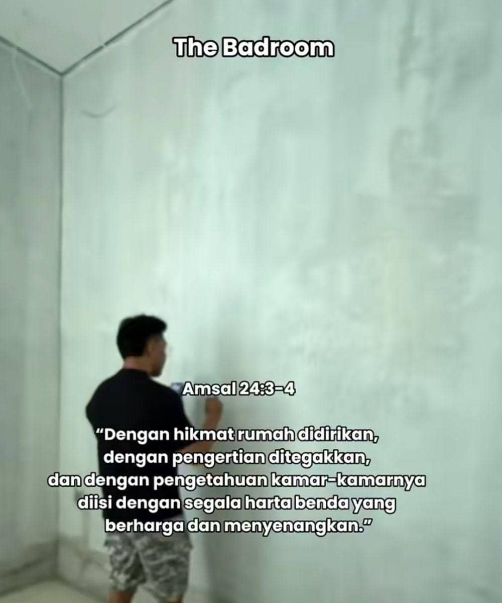 7 Foto Fabio Asher Berkati Rumah Baru dengan Ayat Alkitab 5