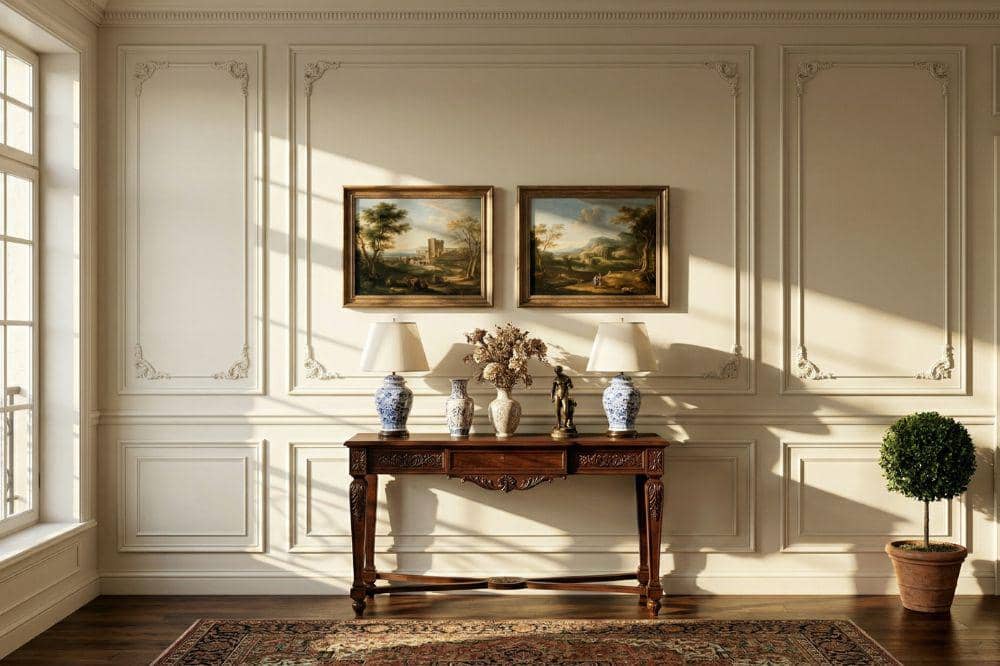 10 Ide Cat Tembok Warna Putih Gading untuk Ruang Tamu 10