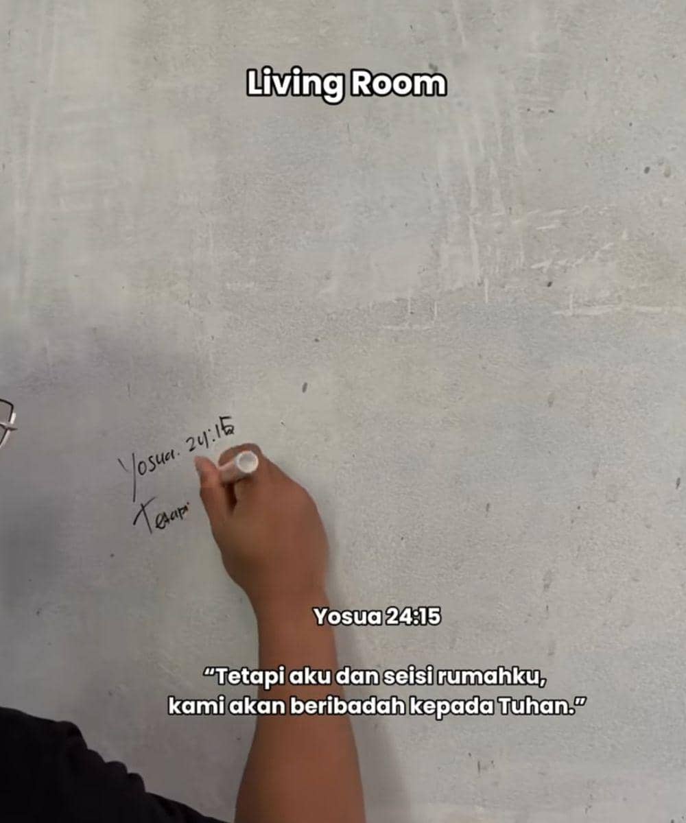 7 Foto Fabio Asher Berkati Rumah Baru dengan Ayat Alkitab 2