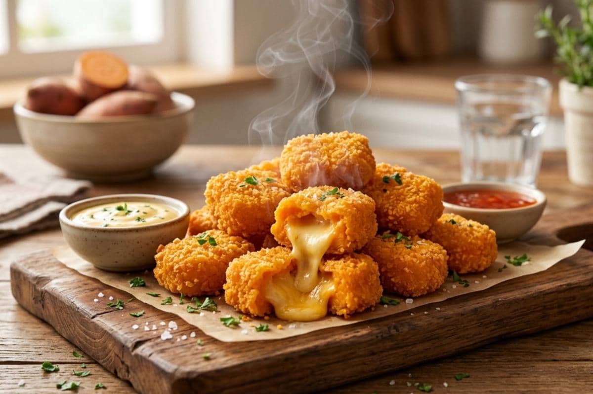 olahan nugget ubi keju lumer