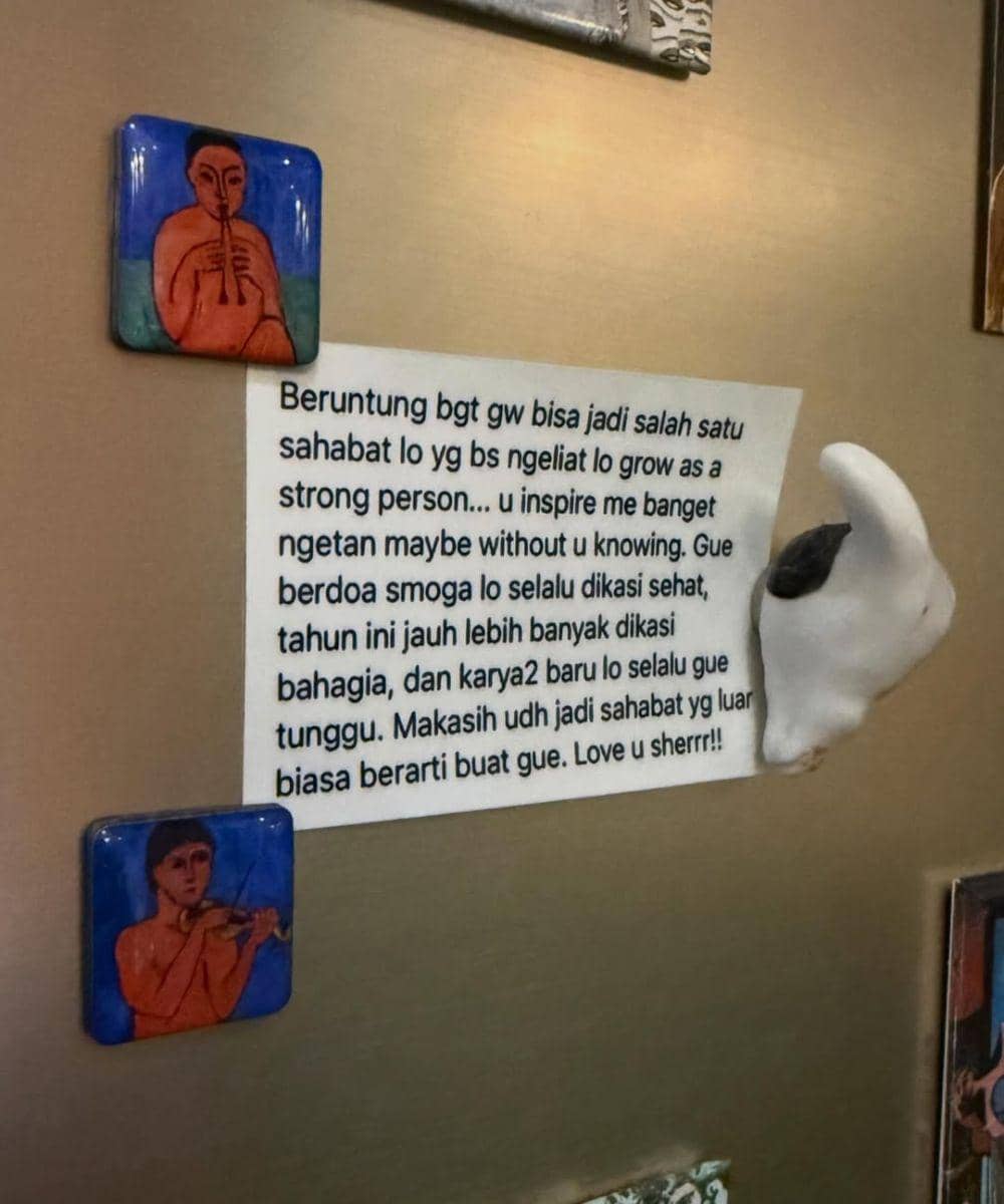 Sherina Munaf Tulis Pesan Rindu di Hari Ulang Tahun Mendiang Vidi 1