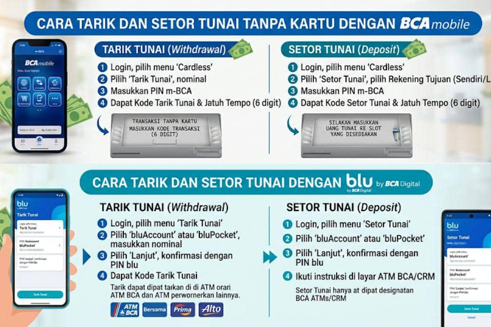 6 Perbedaan BCA dan blu by BCA Digital yang Sering Salah Diartikan