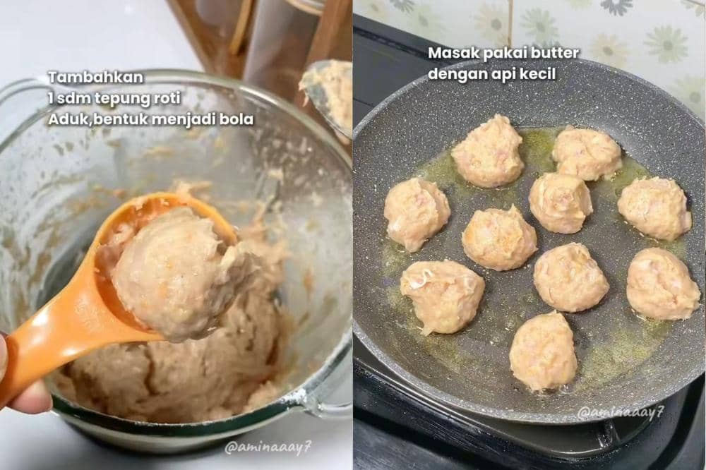 Resep patty ayam creamy