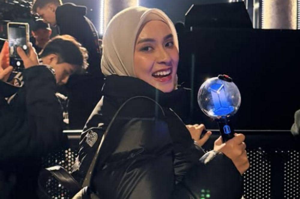 Bianca Kartika Nonton Konser Comeback BTS, Tak Lupa Pumping ASI
