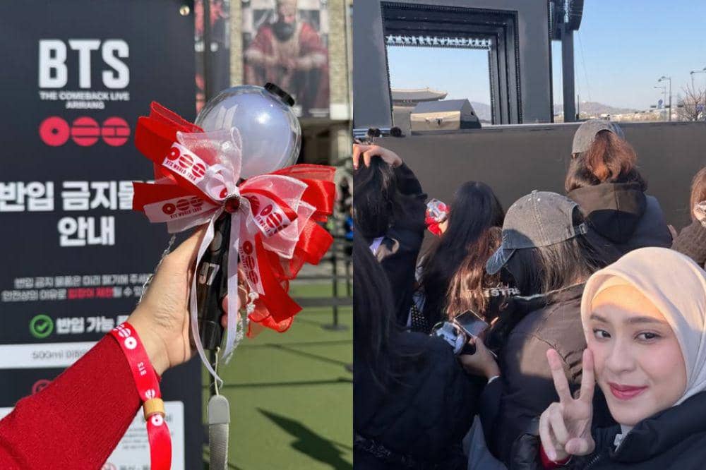 Bianca Kartika Nonton Konser Comeback BTS, Tak Lupa Pumping ASI