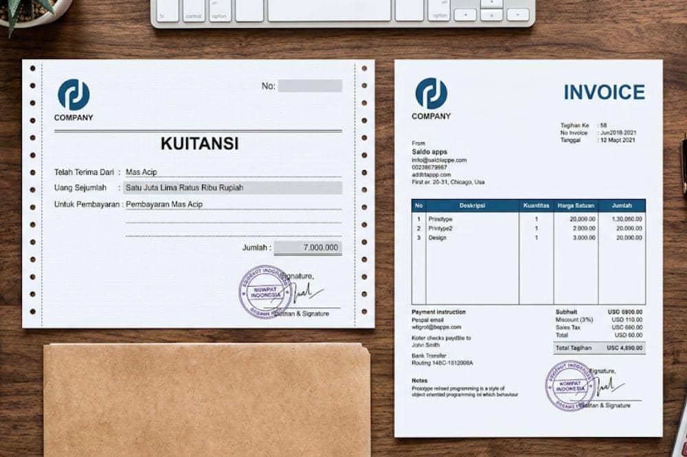 4 Perbedaan Invoice dan Kuitansi, Jangan Sampai Salah!