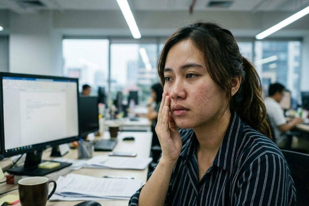 Apakah Office Air Theory Bikin Wajah Kusam?