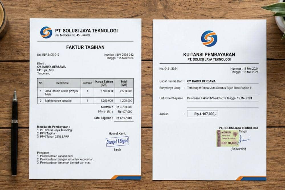 4 Perbedaan Invoice dan Kuitansi, Jangan Sampai Salah!