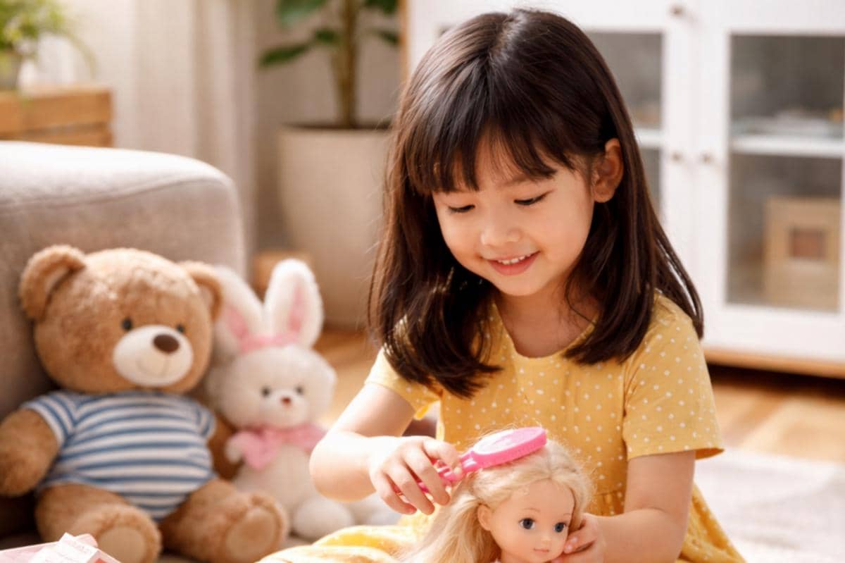 7 Alasan Mengapa si Kecil Perlu Bermain dengan Boneka